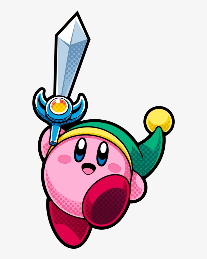 Battle Clipart Ninja Sword - Kirby Battle Royale Sword, transparent png download
