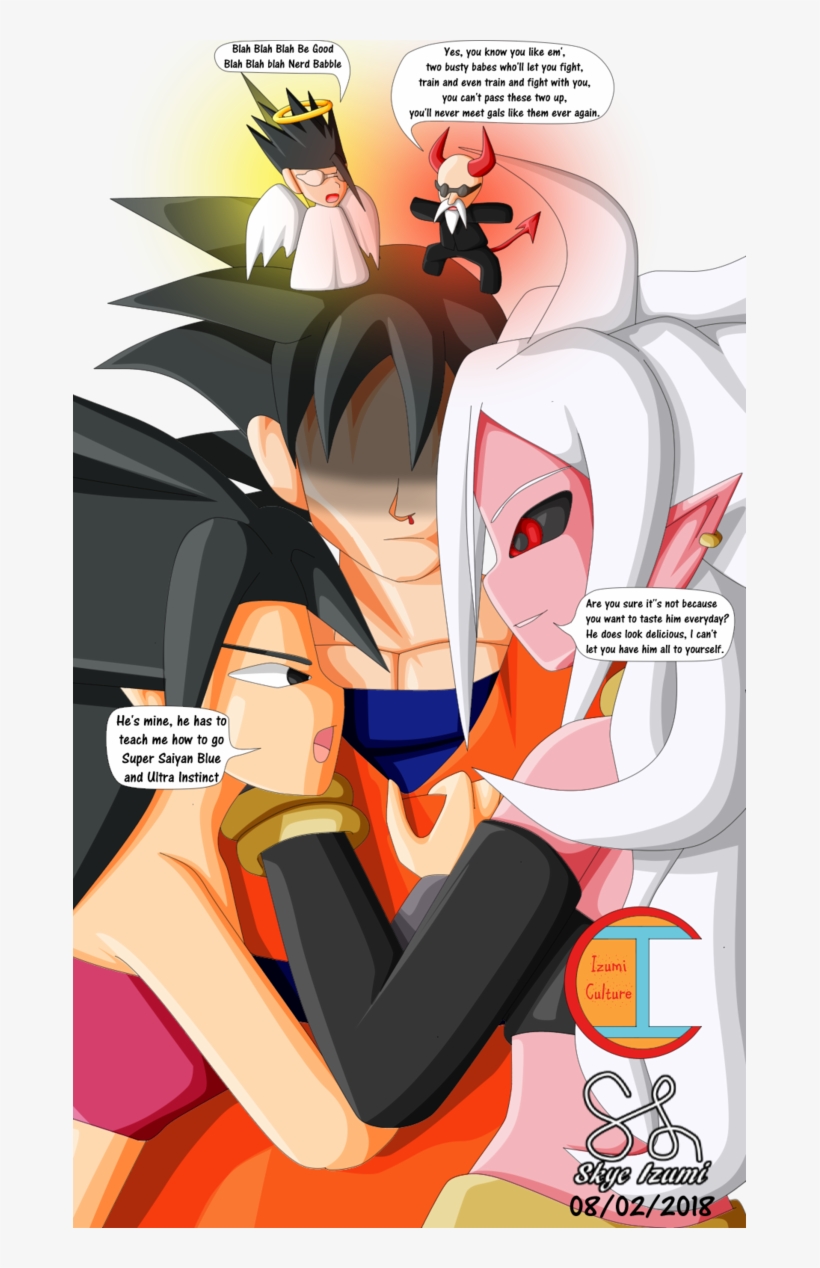 Goku X Majin 21, transparent png download