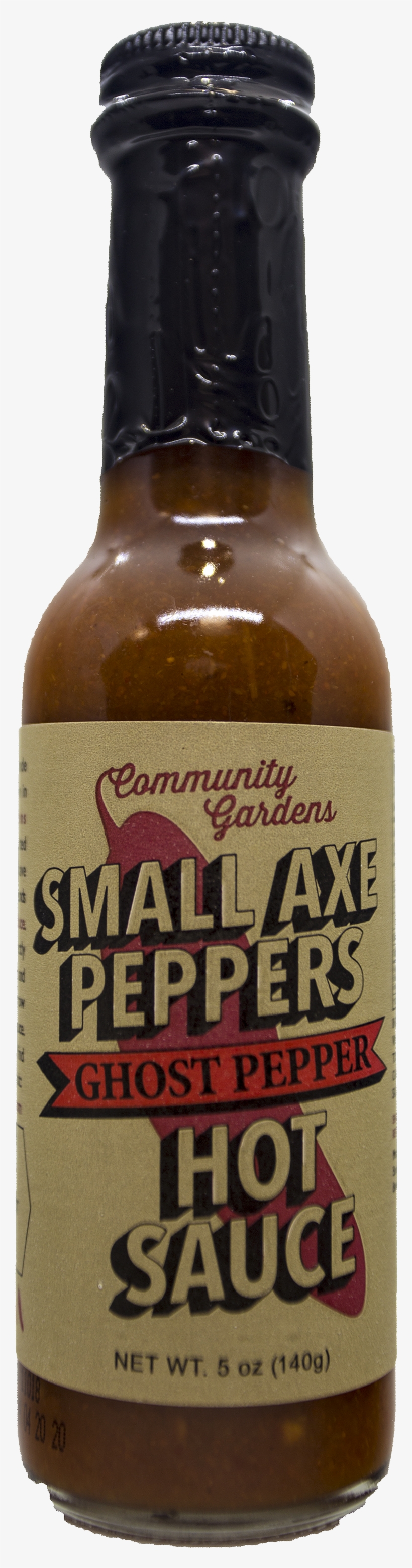 Small Axe Peppers Ghost Pepper - Beer Bottle, transparent png download