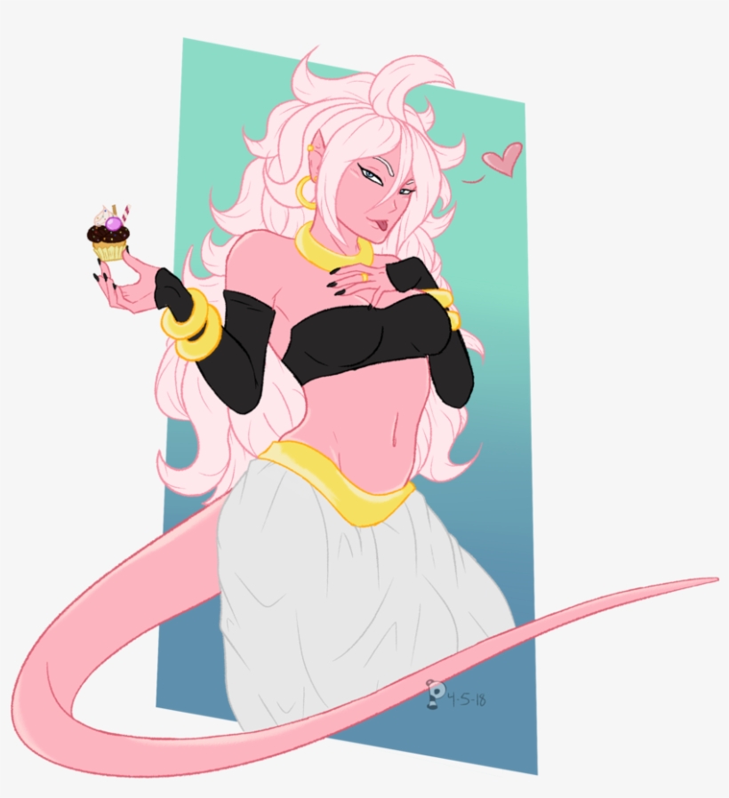 “ Majin Android 21 Good Https - Cartoon, transparent png download