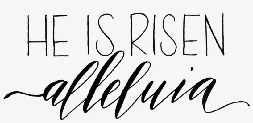 Png Stock Clip Art Black And White Happy Easter - Marketplace Midland, transparent png download