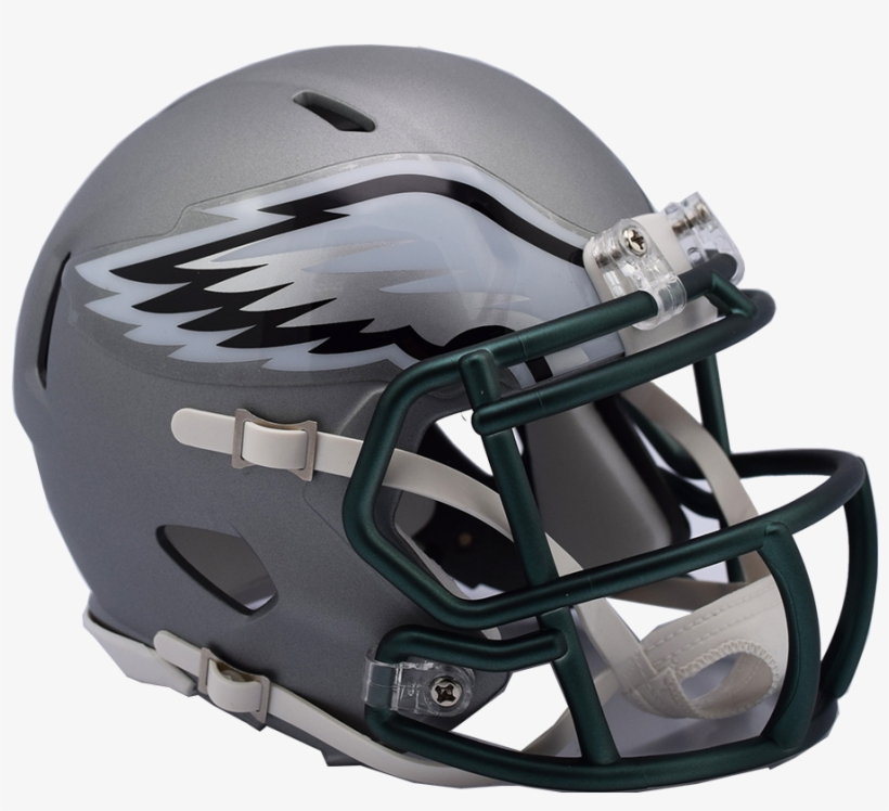 Eagles - Philadelphia Eagles Speed Blaze Alternate Mini Helmet, transparent png download