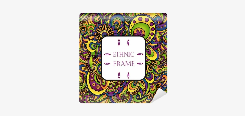 Abstract Graphic Vector Ethnic Pattern's Border - Book, transparent png download