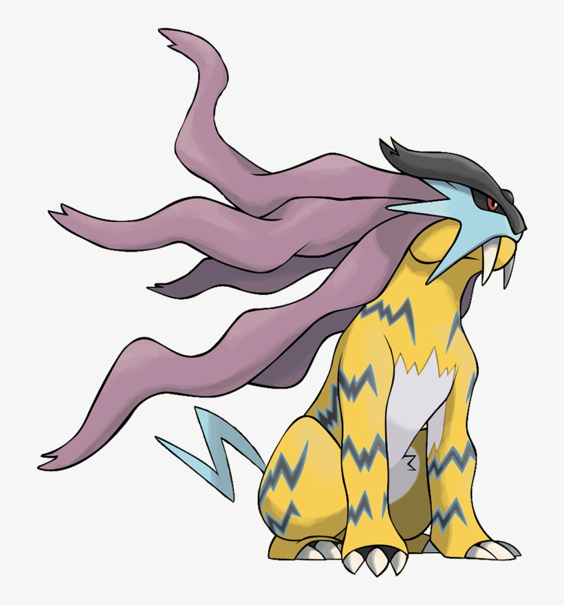 Pokemon Mega-raikou Is A Fictional Character Of Humans - Pokemon Raikou Mega Shiny, transparent png download