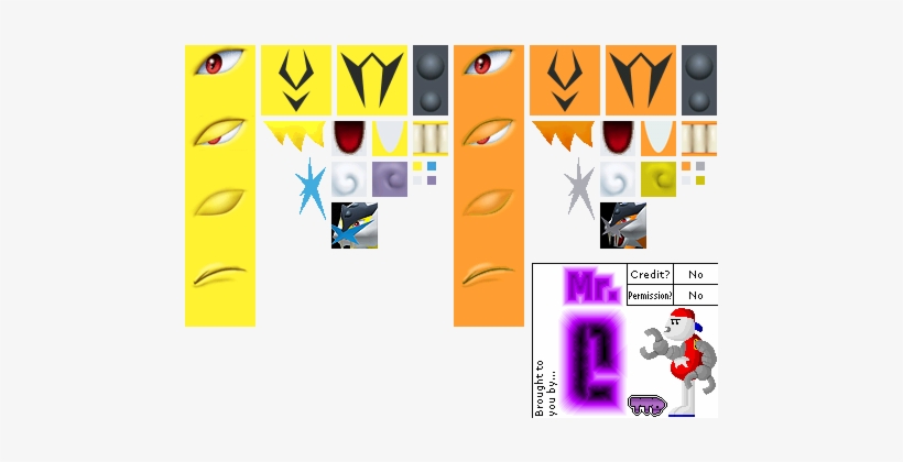 #243 Raikou - Sprites, transparent png download