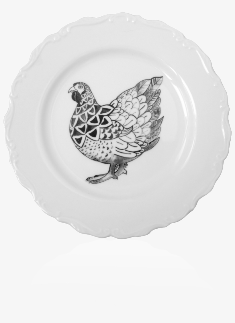 Royal Chicken Plate - Porcelain, transparent png download