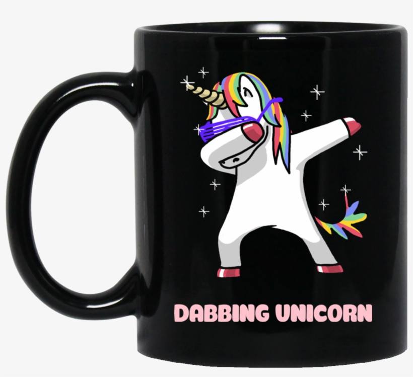 Dabbing Unicorn Mugs - Dabbing Unicorn, transparent png download