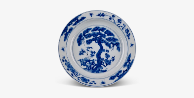 A Three Friends Of Winter Plate - Porcelain, transparent png download