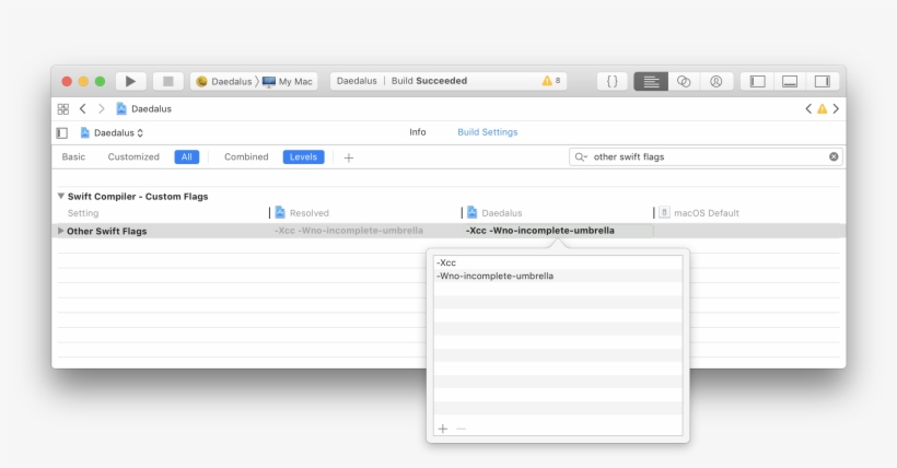 Xcode Build Settings - Software Build, transparent png download