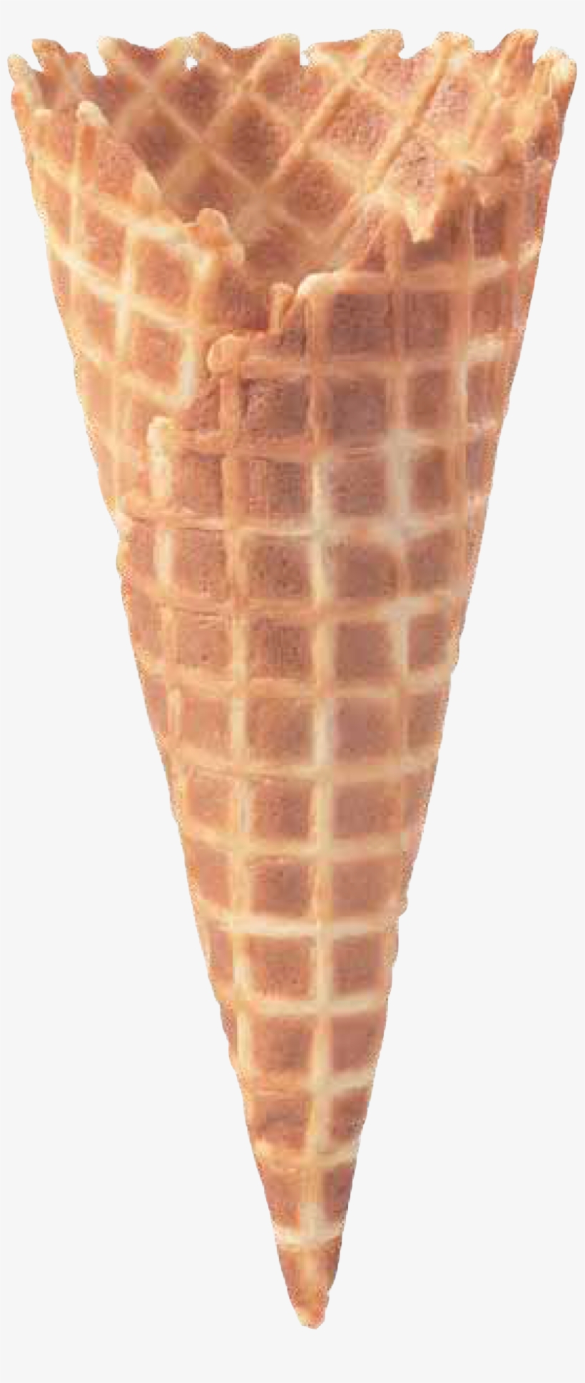 Waffle Cone Png Pic - Waffle Ice Cream Cone Png, transparent png download