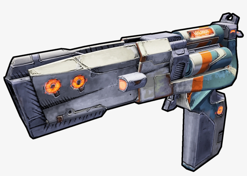 Transparent Gun Borderlands 2 Borderlands 2 Fire Pistol Png Image Transparent Png Free Download On Seekpng