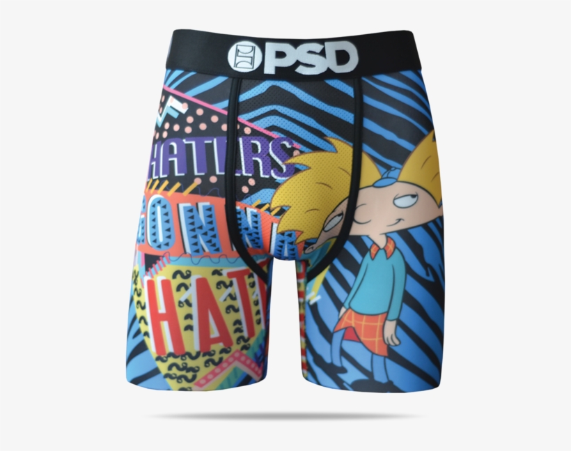 Psd 90s Hey Arnold - 【au限定】psd Uncle Drew Brief - Men S - Black Red 並行輸入品, transparent png download