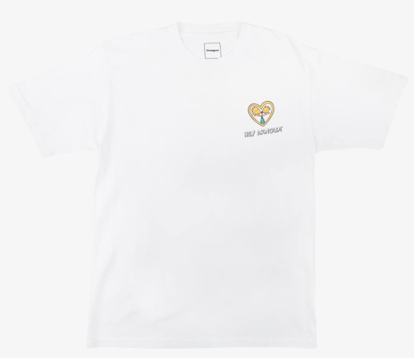 Ss Hey Arnold Heart Tee - Active Shirt, transparent png download