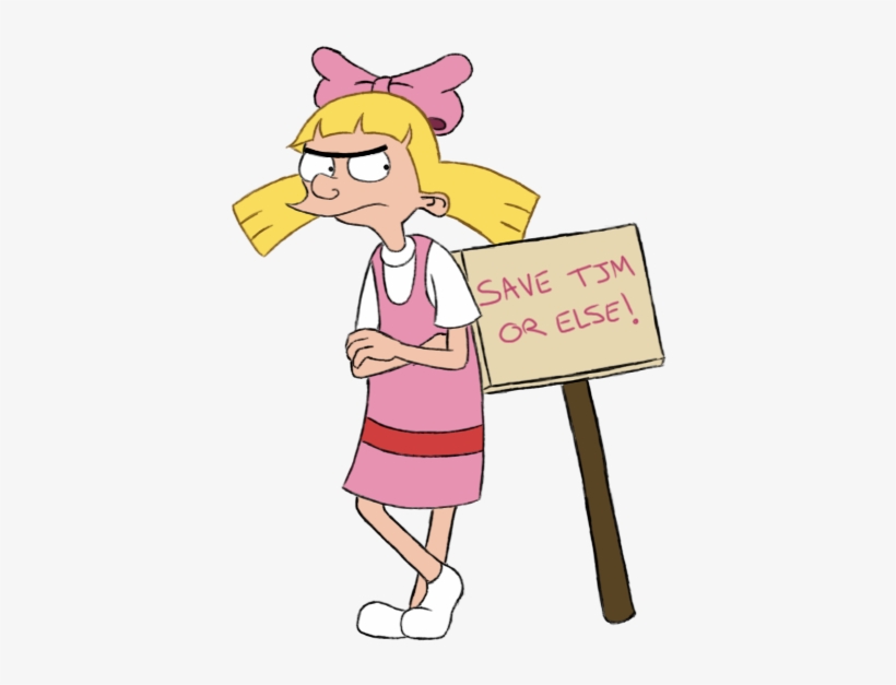 Helga Very Happy Arnold Very Happy - Cartoon, transparent png download