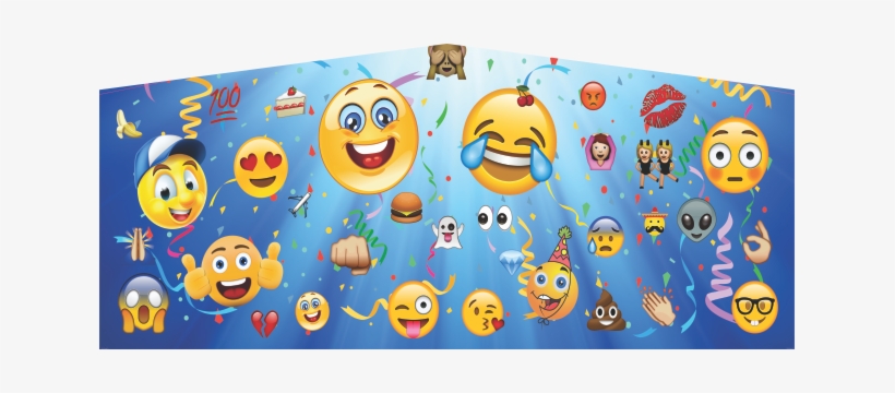 Module Bounce House With Emoji Arts Panel Attached - Idaho Inflatables, transparent png download