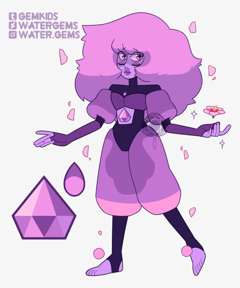 Lilac Cubic Zirconia - Cubic Zirconia Steven Universe, transparent png download