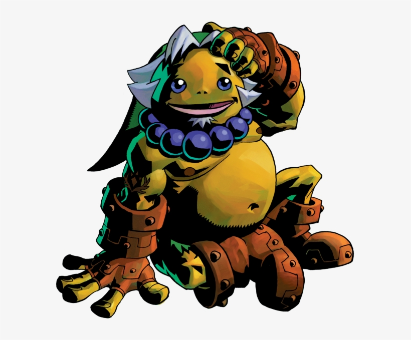 Goron Link - Legend Of Zelda Majora's Mask Goron Link, transparent png download