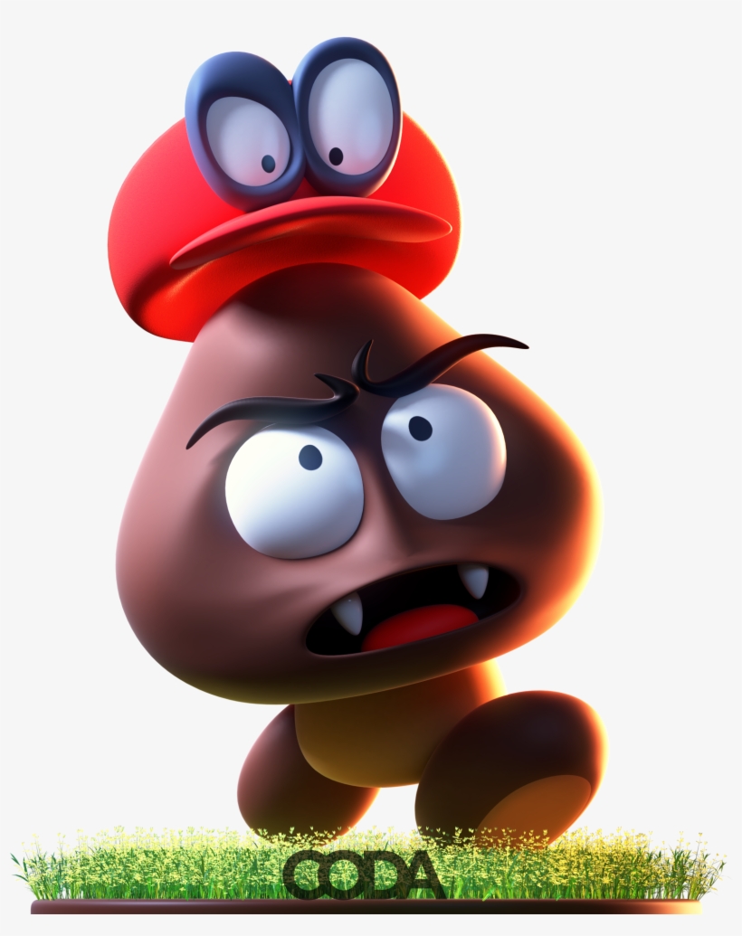 Fan Artabsolutely Love Odyssey, So I Modeled This Little - Mario Series, transparent png download