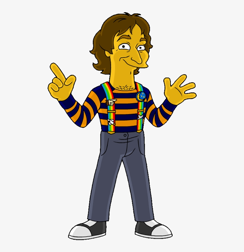 Bart Simpson Drax The Destroyer Drawing - Robin Williams En Los Simpsons, transparent png download