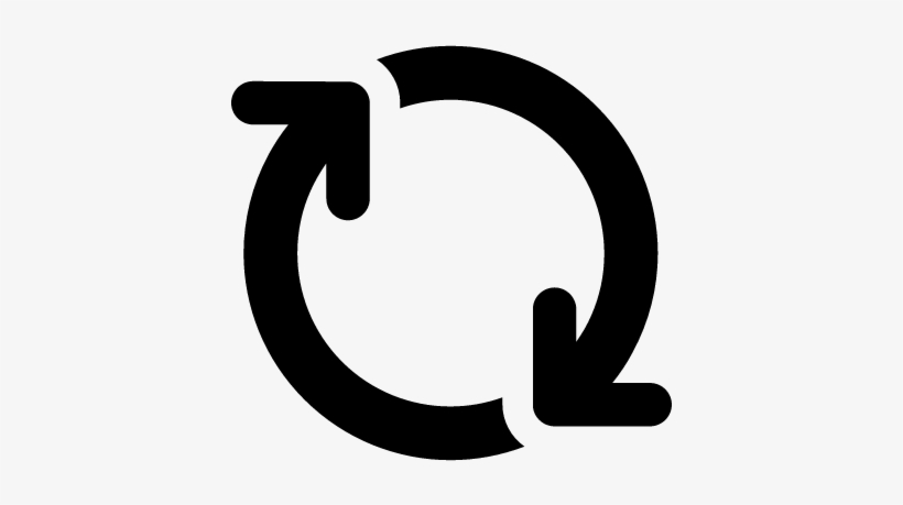 Circular Arrows Vector - Icon, transparent png download