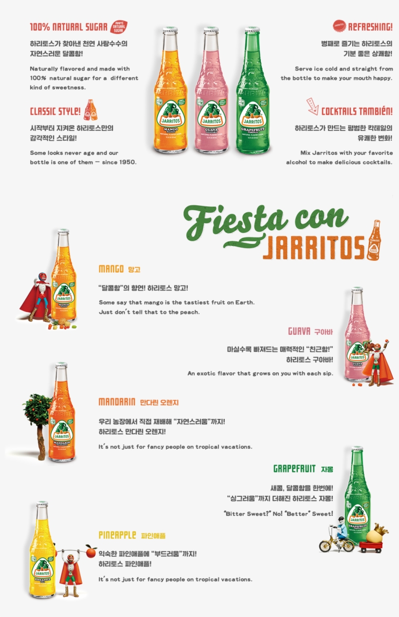Flavors - Jarritos Grapefruit Soda - 12.5 Fl Oz Bottle, transparent png download
