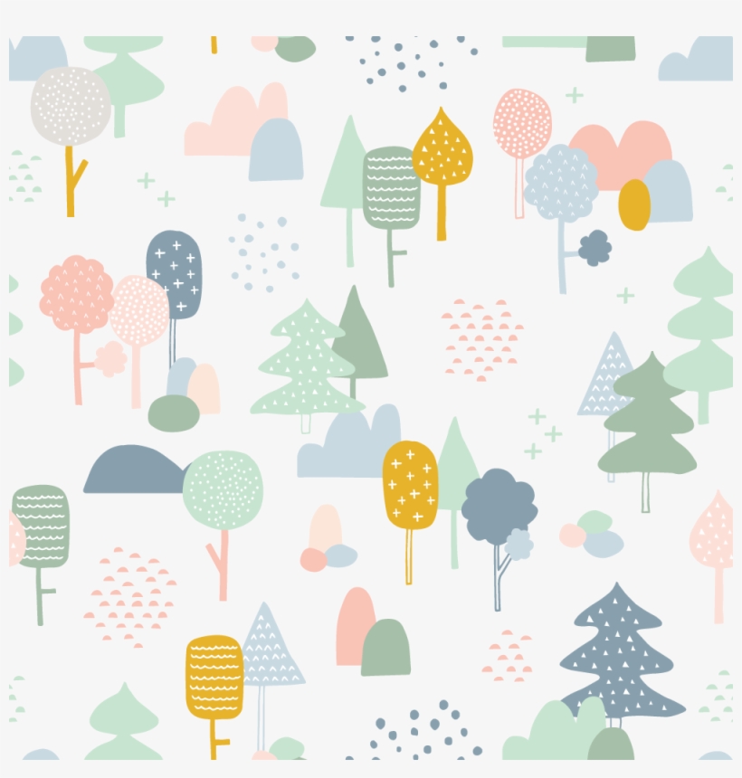 Woods-pastel - Pattern, transparent png download