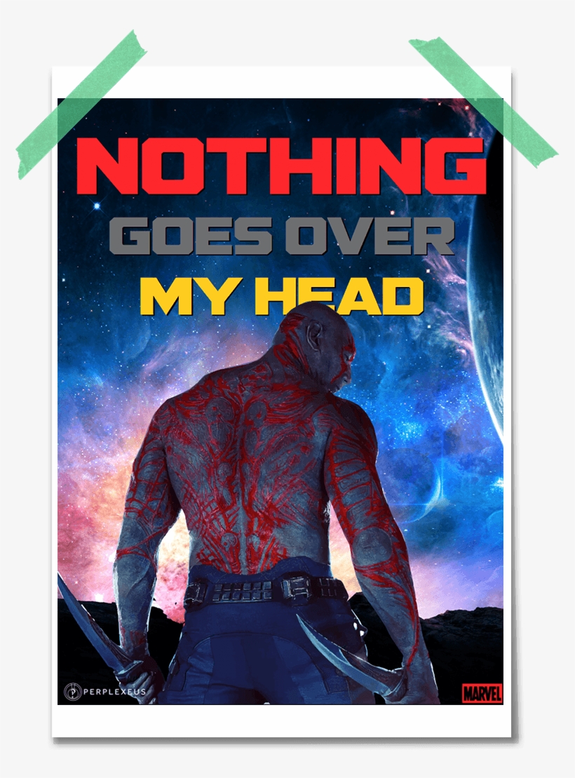 Marvel Cinematic Universe Guardinas Of The Galaxy Drax - Marvel Comics, transparent png download