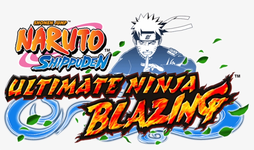 Ultimate Ninja Blazing - Naruto Shippuden Ultimate Ninja Blazing Logo, transparent png download