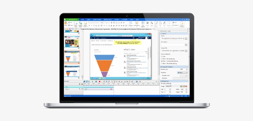 Active-presenter - Mac And Iphone Template, transparent png download