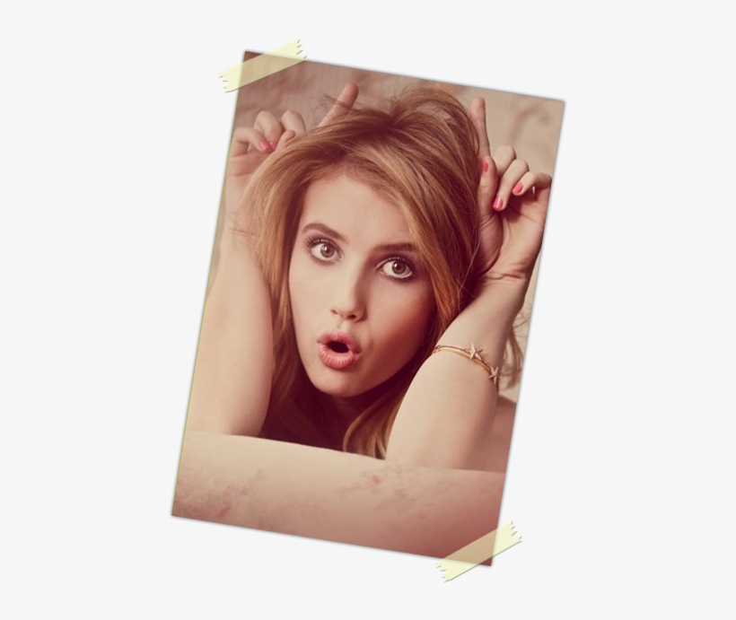 Emma Roberts - Red Hair, transparent png download