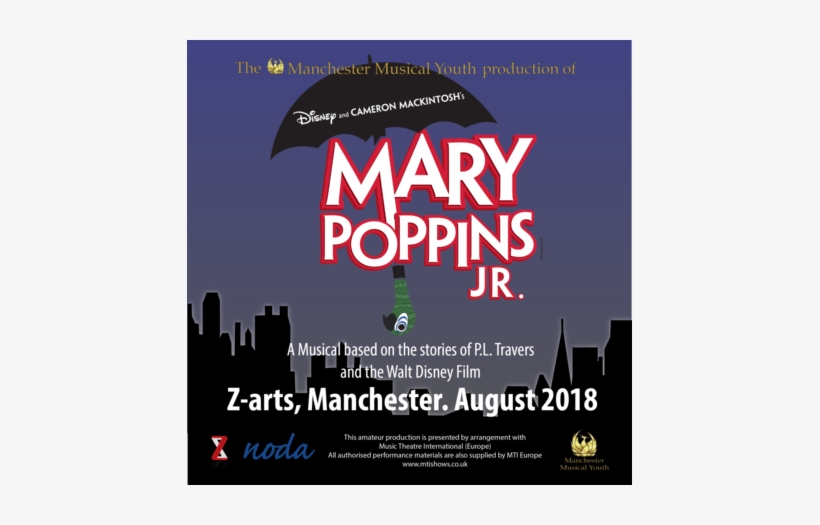 Mary Poppins Jr - Mary Poppins Tee Shirt Designs, transparent png download