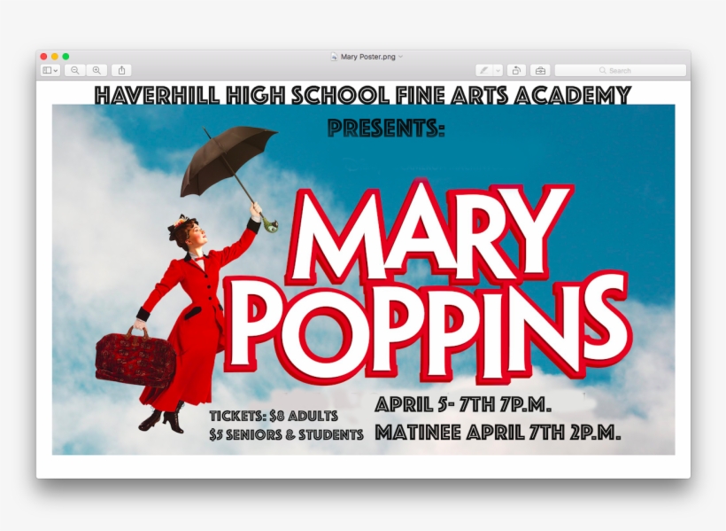 Mary-poppins - Mary Poppins Broadway Mug, transparent png download