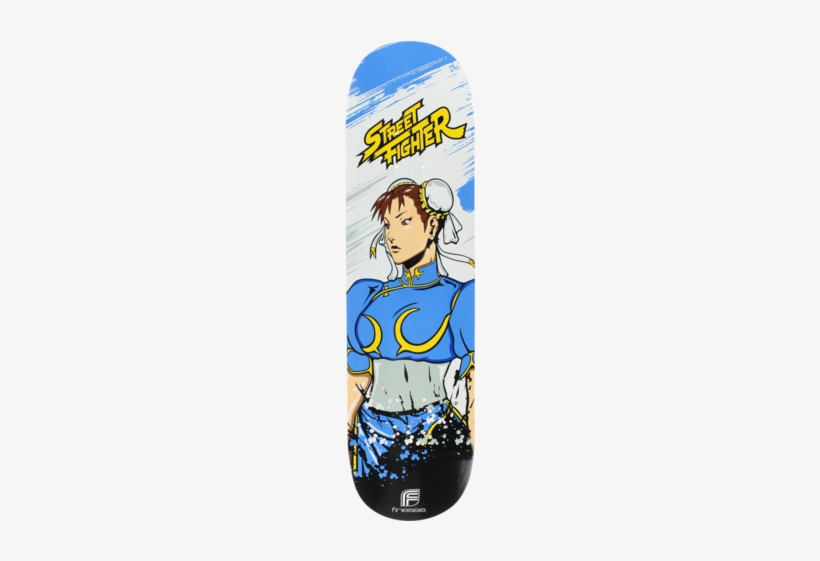 Finesse Streetfighter Chun Li Skateboard Deck Finesse Skateboards