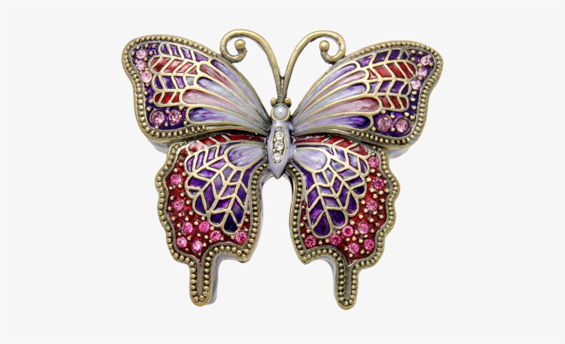 Purple Butterfly Cremation Keepsake - Purple Butterfly Keepsake Png, transparent png download