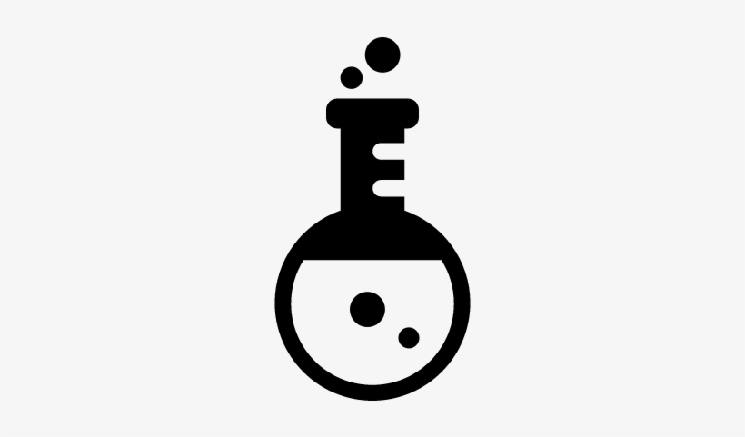 Chemistry Utensil Vector - Florence Flask Png, transparent png download