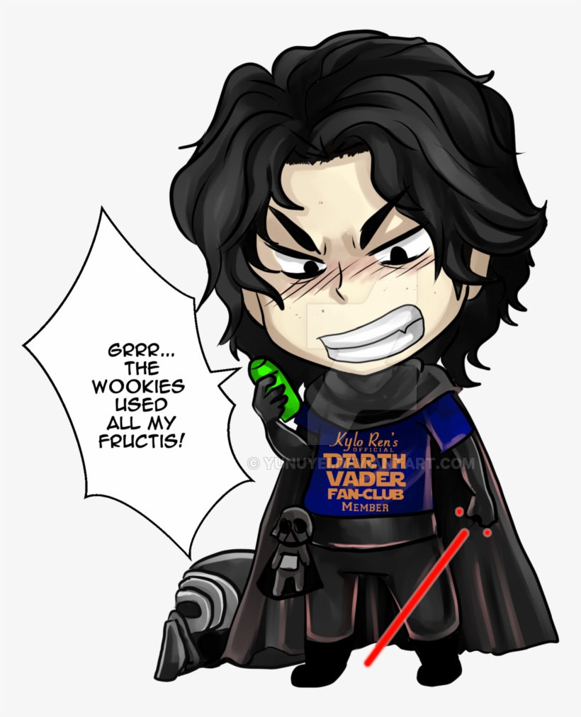 Emo Kylo Ren By Yunuyei On Deviantart - Star Wars Kylo Ren Chibi, transparent png download