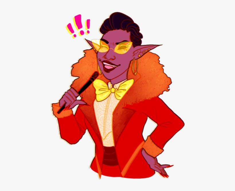 A Waist Up Image Of Vogue Elf Lydia From The Adventure - Copyright, transparent png download