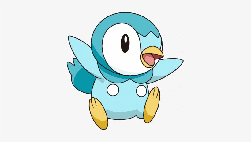 393 Piplup Dp1 Shiny - Pikachu And Piplup, transparent png download