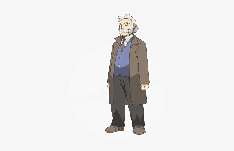 Professor Oak's Senior Who Also Researches About Pokémon - Profesor Serbal Pokemon Platino, transparent png download