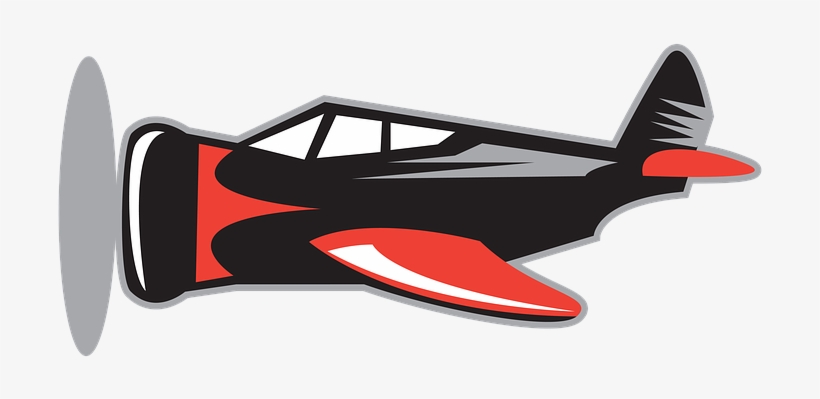 Black And White Library Free Photo Fly Personal Plane - Airplane, transparent png download