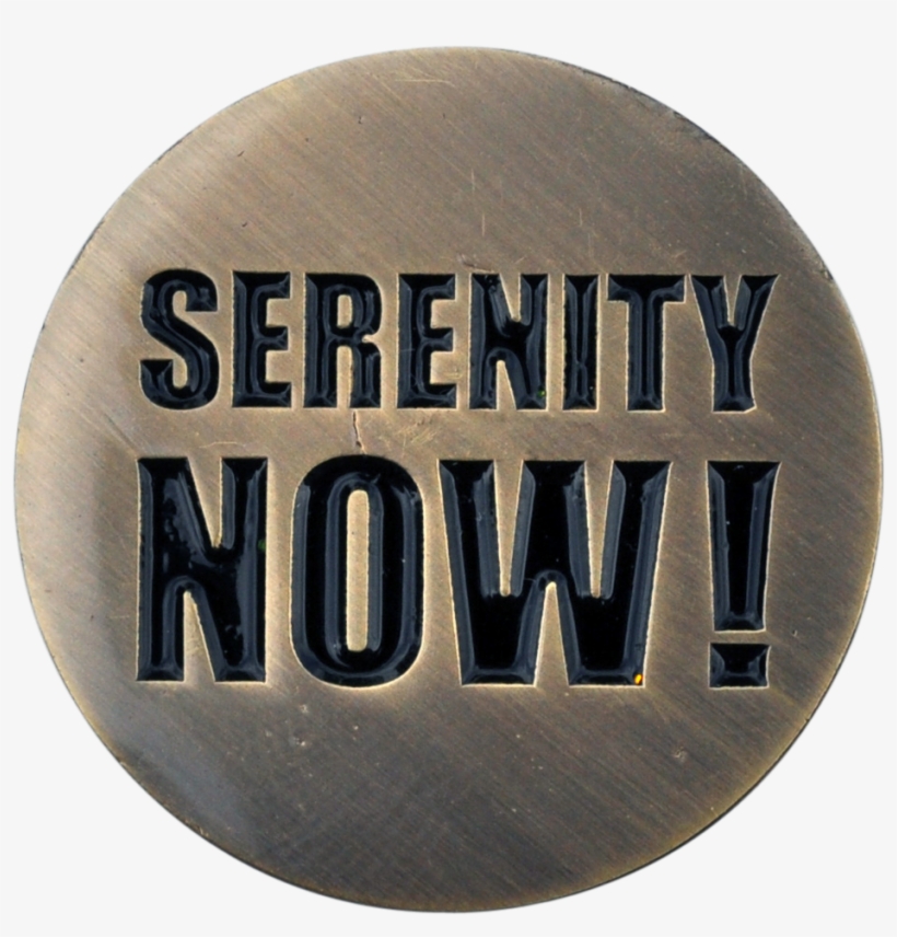 Golf Tee - Serenity Now! Golf Ball Marker & Hat Clip By Readygolf, transparent png download