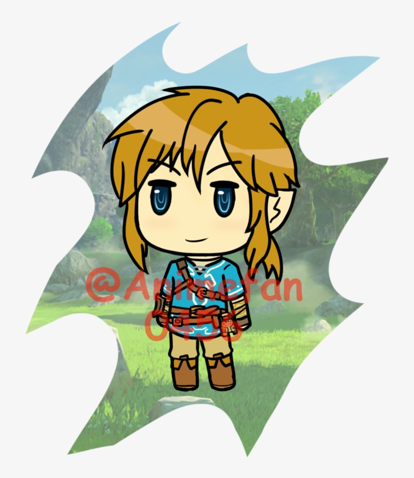 Breath Of The Wild Woff Chibi Link By Af - Fire Emblem Heroes, transparent png download