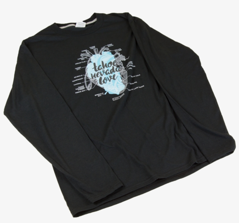 Men's Anatomical Heart Long-sleeve - Sleeve, transparent png download