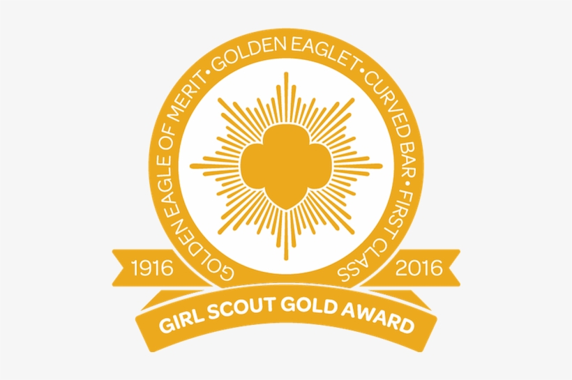 Attention All 8th Grade Cadettes, Seniors, Ambassadors, - Girl Scout Gold Award Symbol, transparent png download