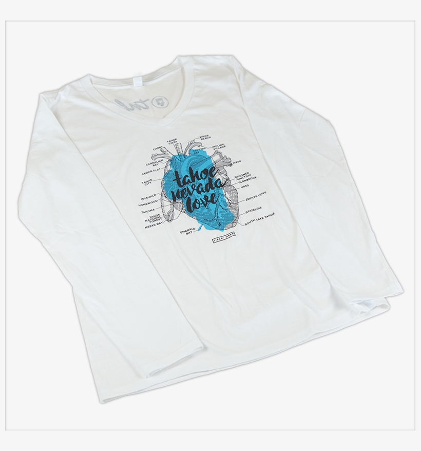 Ladies Anatomical Heart Long-sleeve - Bee, transparent png download