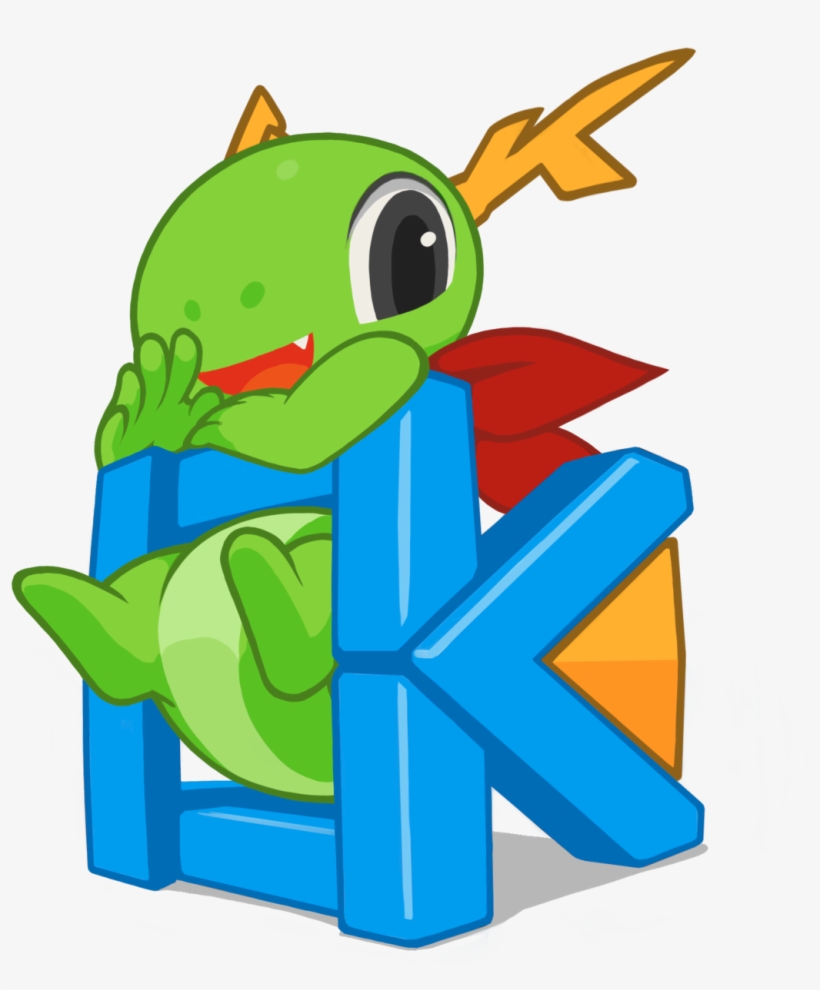 View Faggot , - Kde Mascot, transparent png download