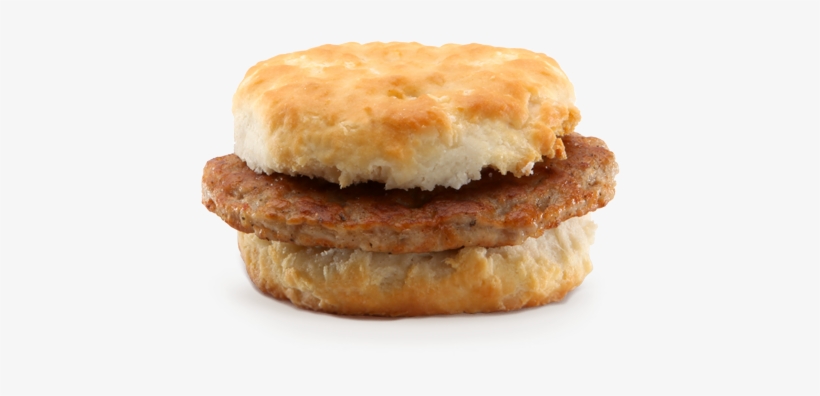 Biscuit - Sausage Biscuit Mcdonalds, transparent png download