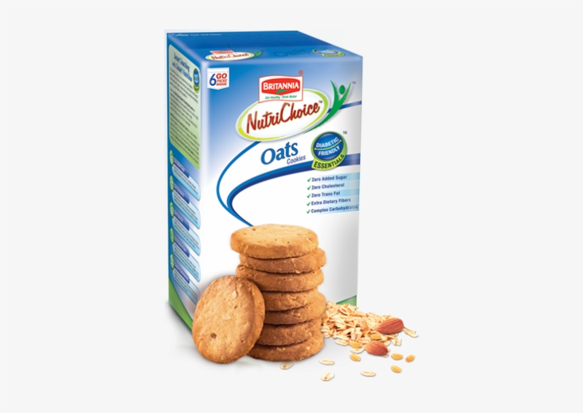 10328-500x500 - Britannia Nutri Choice Oats 150gm, transparent png download
