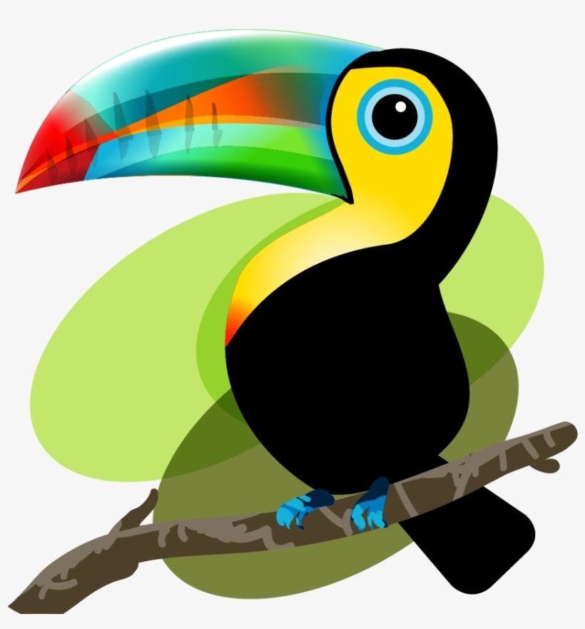 Clipart Library Iquitos Bird Mama And Papa Decide To - Animales Frugívoros En Animado, transparent png download