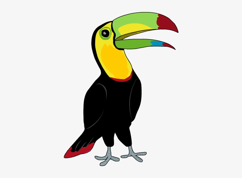 Tucán - Silueta De Un Tucan, transparent png download